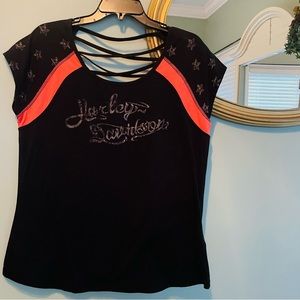 Harley Davison T-shirt extra large ,lightweight fabric, very cute
